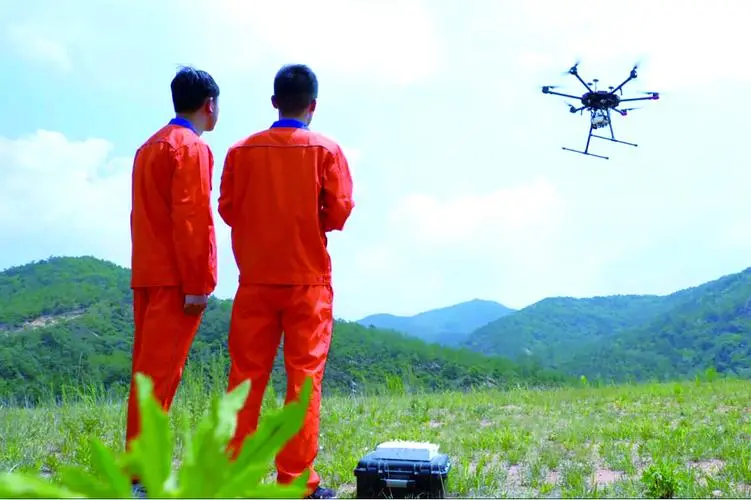 景谷无人机倾斜摄影巡检拍摄